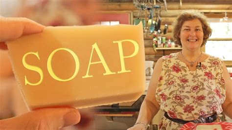 Becky's Homemade Bar Soap Recipe: How to Make Soap with Lye - YouTube