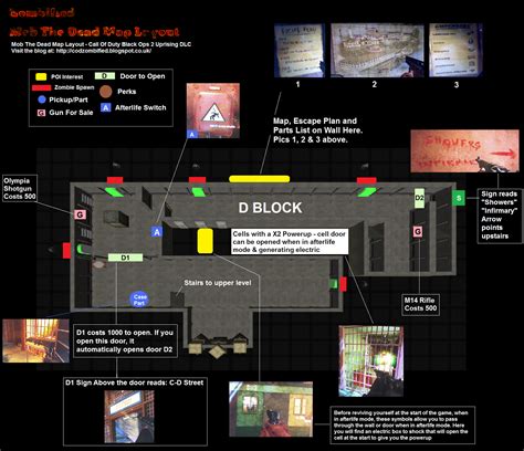 Zombified - Call Of Duty Zombie Map Layouts, Secrets, Easter Eggs and Walkthrough Guides: Mob Of ...