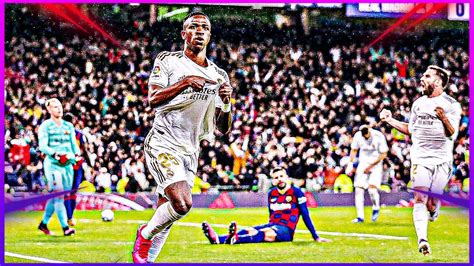 LE BUT DE VINICIUS JR VS BARÇA GOAL CLASSICO REAL BARÇA 1-0 2020 - YouTube