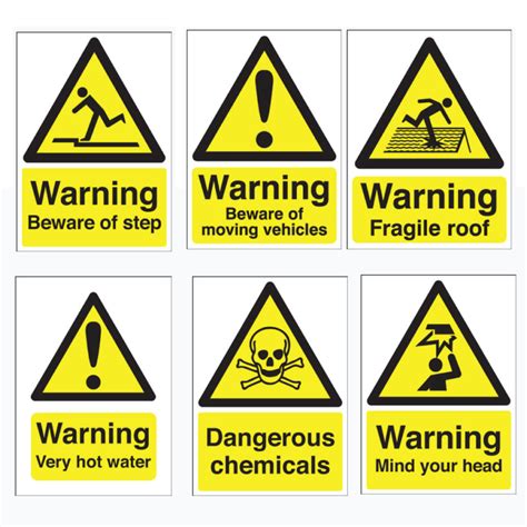 Hazard Safety Signs | Caution, Warning, Danger Signs | Safety Sign UK