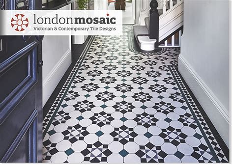 London Mosaic | Victorian floor tiles | Sheeted ceramic tile design and supply