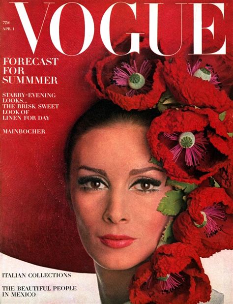 VINTAGE BLOG: Irving Penn - Vogue cover 1965