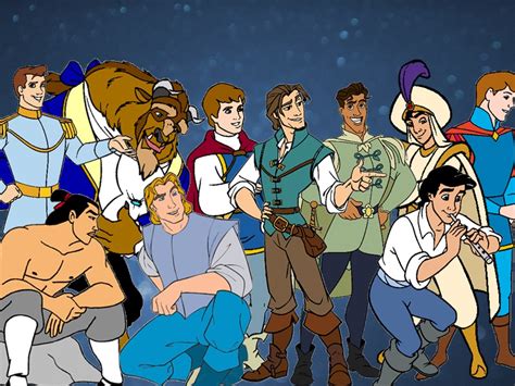 Disney Princes Line Up - Disney Princess Fan Art (25246469) - Fanpop