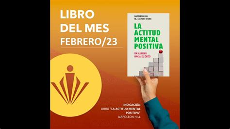 Club del libro | Actitud mental positiva | 06 febrero - YouTube