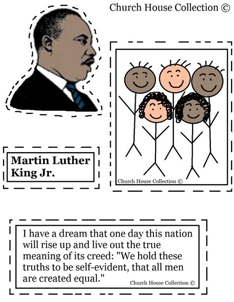 Martin Luther King Printable Pictures