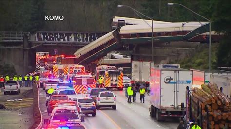 Amtrak train derails over I-5 in Washington state; multiple fatalities ...