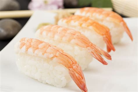 Ebi Nigiri Sushi | Traditional Rice Dish From Japan