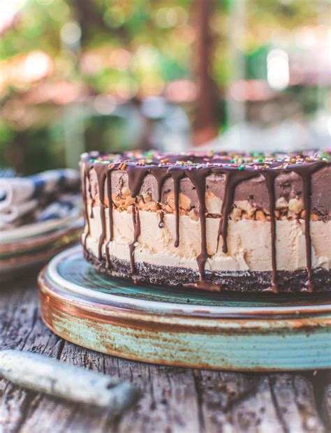 The Perfect Vegan Ice Cream Cake {Easy & Dairy-Free}