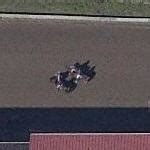 Horses on the track at Fair Grounds Race Course in New Orleans, LA ...