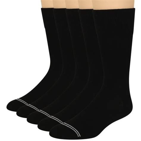 Men's Socks, Dress Socks, Black Classic Dress Socks, Men's Double Crew Socks, Men's Crew Work ...