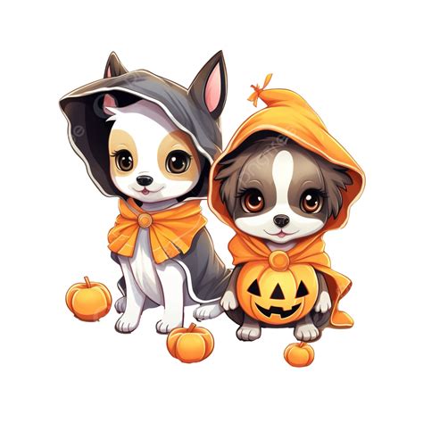 Cute Dog Costumes For Halloween Costume Illustration Ai Generative, Dog, Costume, Pet PNG ...