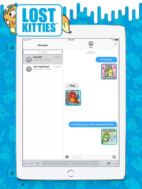 Lost Kitties Stickers | iPhone & iPad Game Reviews | AppSpy.com