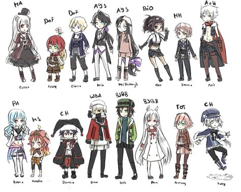 Roleplay Original Characters by benteja on DeviantArt