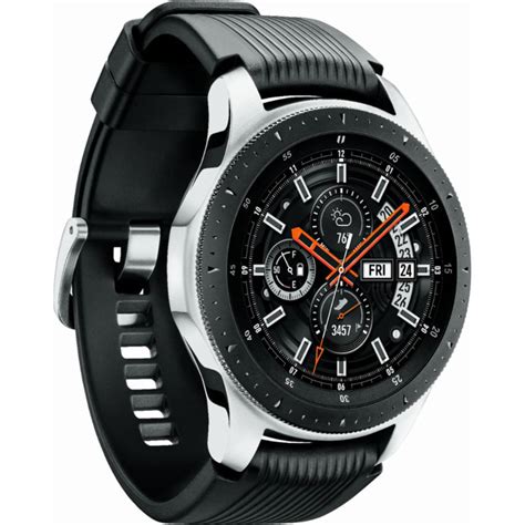 Samsung Galaxy Watch (Silver, 46mm, Bluetooth) SM-R800NZSAXAR