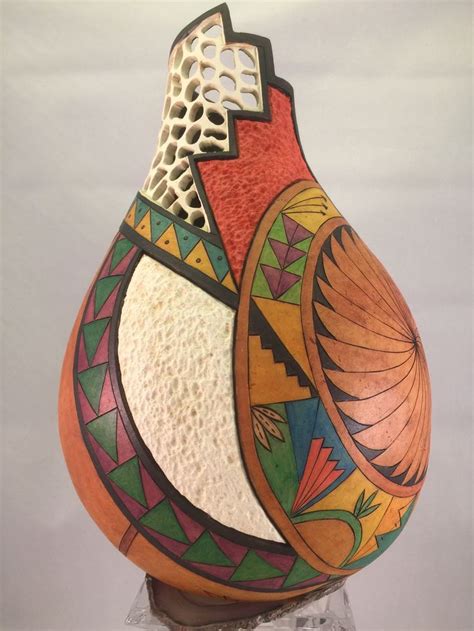 Pin by Danielle Selby on gourds | Gourd art, Painted gourds, Gourds crafts