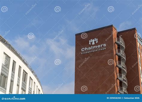 Chalmers University Student Apartment Building in and Brand Logo Editorial Stock Photo - Image ...