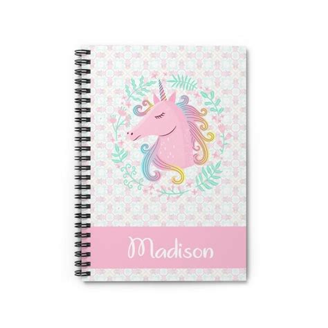 Unicorn Notebook Personalized | Personalized journal, Kids journal, Kids birthday gifts