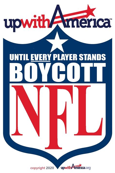 Boycott NFL Bumper Sticker » Up With America