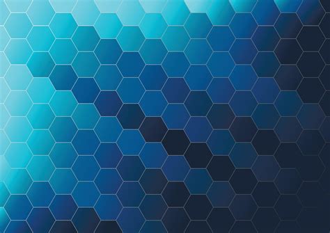 Vector of abstract hexagonal background. illustrator vector. 6415350 ...