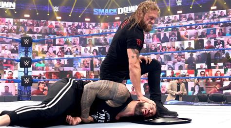 WWE SmackDown Results: Edge returns with attack on Roman Reigns | Wwe-wrestling News - The ...