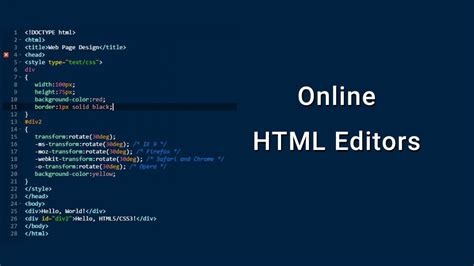 10 Best Free Online HTML Editors - OnAirCode