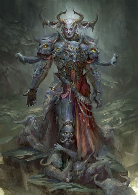 Ars Goetia – Belial – demon concept by Daniel Kamarudin Fantasy Artwork ...