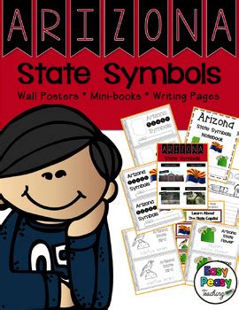 Arizona State Symbols Notebook by Easy Peasy Teaching | TPT