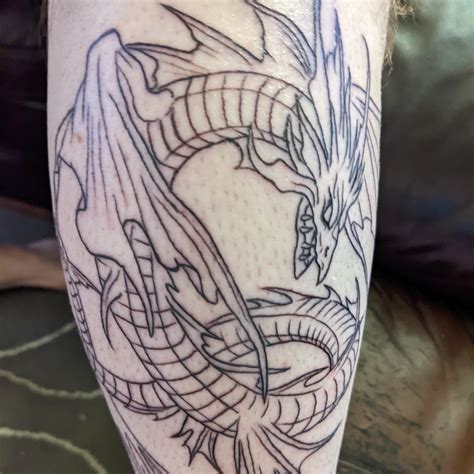 First Session for Leviathan Tattoo - Color Coming Soon : r/ffxiv