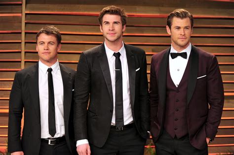 Chris, Liam, and Luke Hemsworth | Celebrities With Their Siblings | Pictures | POPSUGAR ...