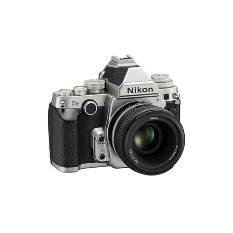 Henrys.com : NIKON DF DSLR SILVER W/50MM F1.8 LENS