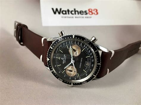 BREITLING CHRONO-MATIC Vintage swiss automatic chronograph watch Cal 12 Ref 2130 *** COLLECTORS