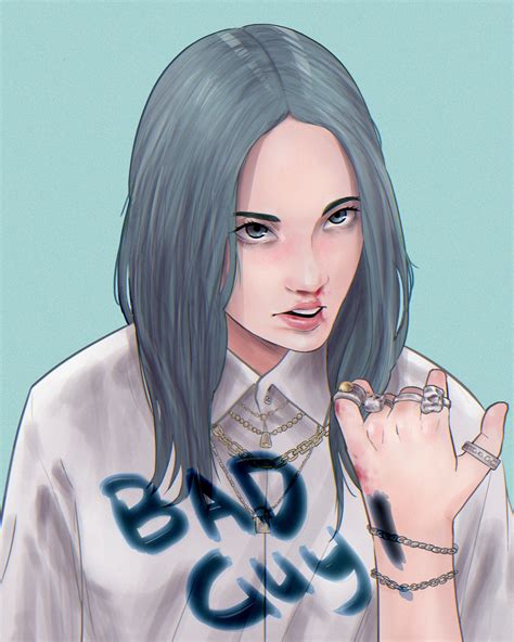 Fan Art Billie Eilish Wallpaper Drawing - Smithcoreview