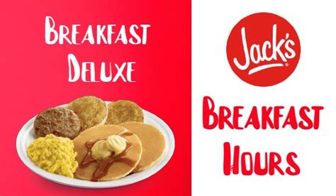 Jack’s Breakfast Hours | Menu | Family Restaurant - Breakfast Offers