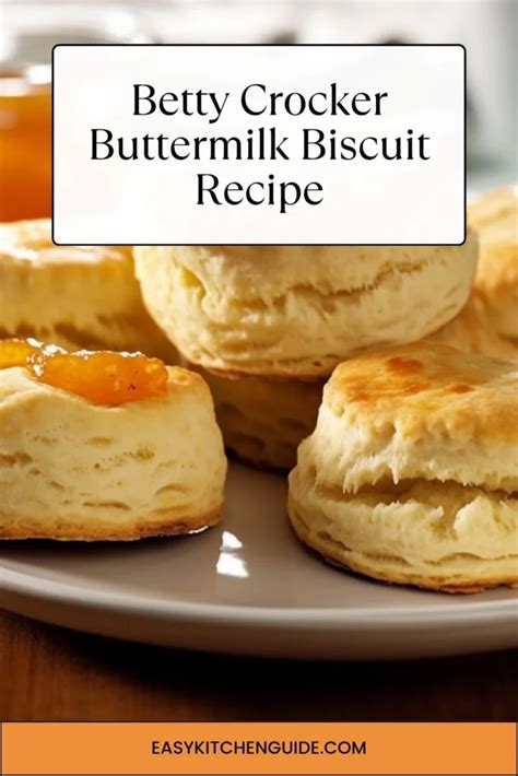 Betty Crocker Buttermilk Biscuit Recipe - Easy Kitchen Guide