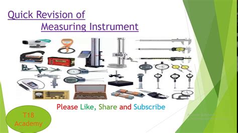 Measuring Instruments In Physics