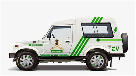 Maruti Gypsy, part of Indian Army fleet, converted into electric cars ...