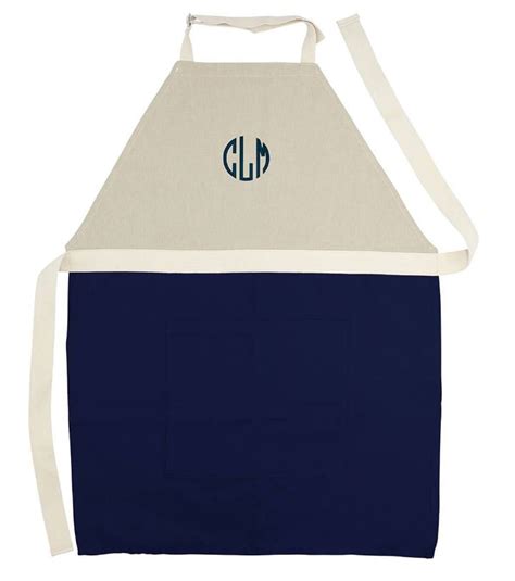 Custom Embroidered Monogram Aprons for Adults and Kids Mommy | Etsy