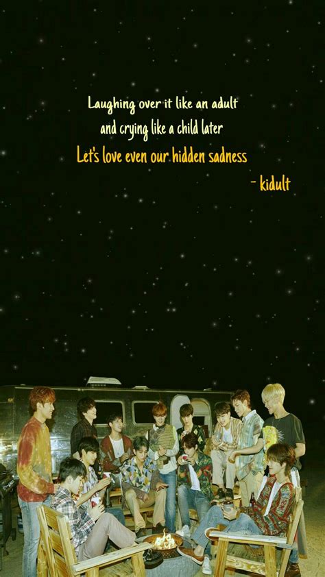 Download SEVENTEEN Kidult Lyrics Wallpaper | Wallpapers.com