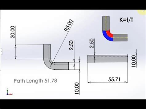 Sheet Metal K Factor Chart