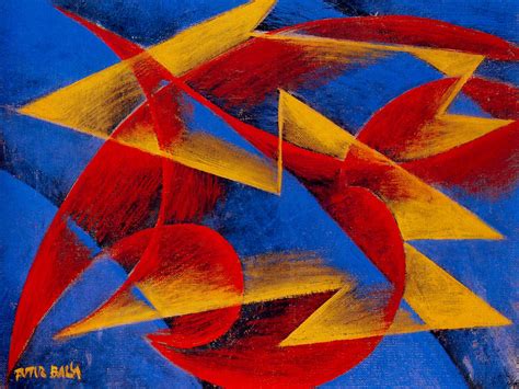 Line of speed - Giacomo Balla - WikiArt.org - encyclopedia of visual arts