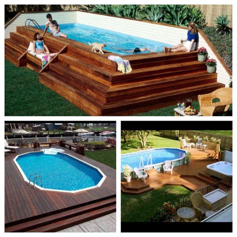 Above Ground Pool Designs With Decks - LoveMyPoolClub.com