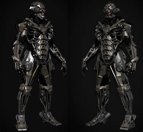 Jeison Silva - Alien Cyborg Scifi Concept.