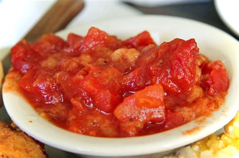 Shockingly Sweet Stewed Tomatoes | Roadfood