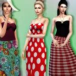 The Sims Resource: Tights Bows by bukovka • Sims 4 Downloads