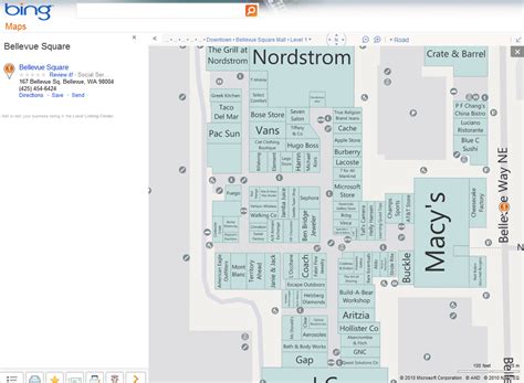 Washington Square Mall Map – Map Of The World