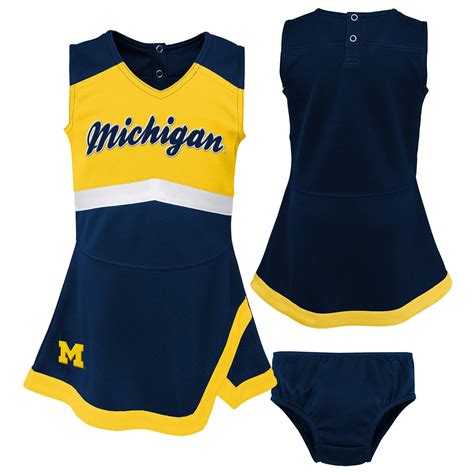 Michigan Wolverines Cheerleader Outfit – babyfans