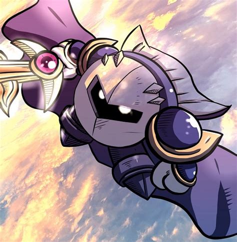 Meta Knight Kirby Anime