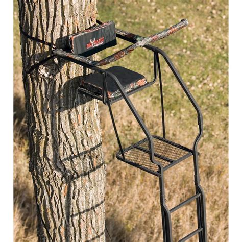 20' The Skybox™ Deluxe Ladder Tree Stand from Big Game® Treestands ...