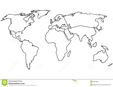 world map outline - Google Search World Map Outline, World Map Art, World Map Coloring Page ...