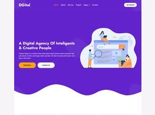 DGital Free Website Template | Free CSS Templates | Free CSS